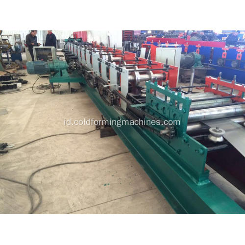 kusen pintu rolling shutter otomatis roll membentuk mesin